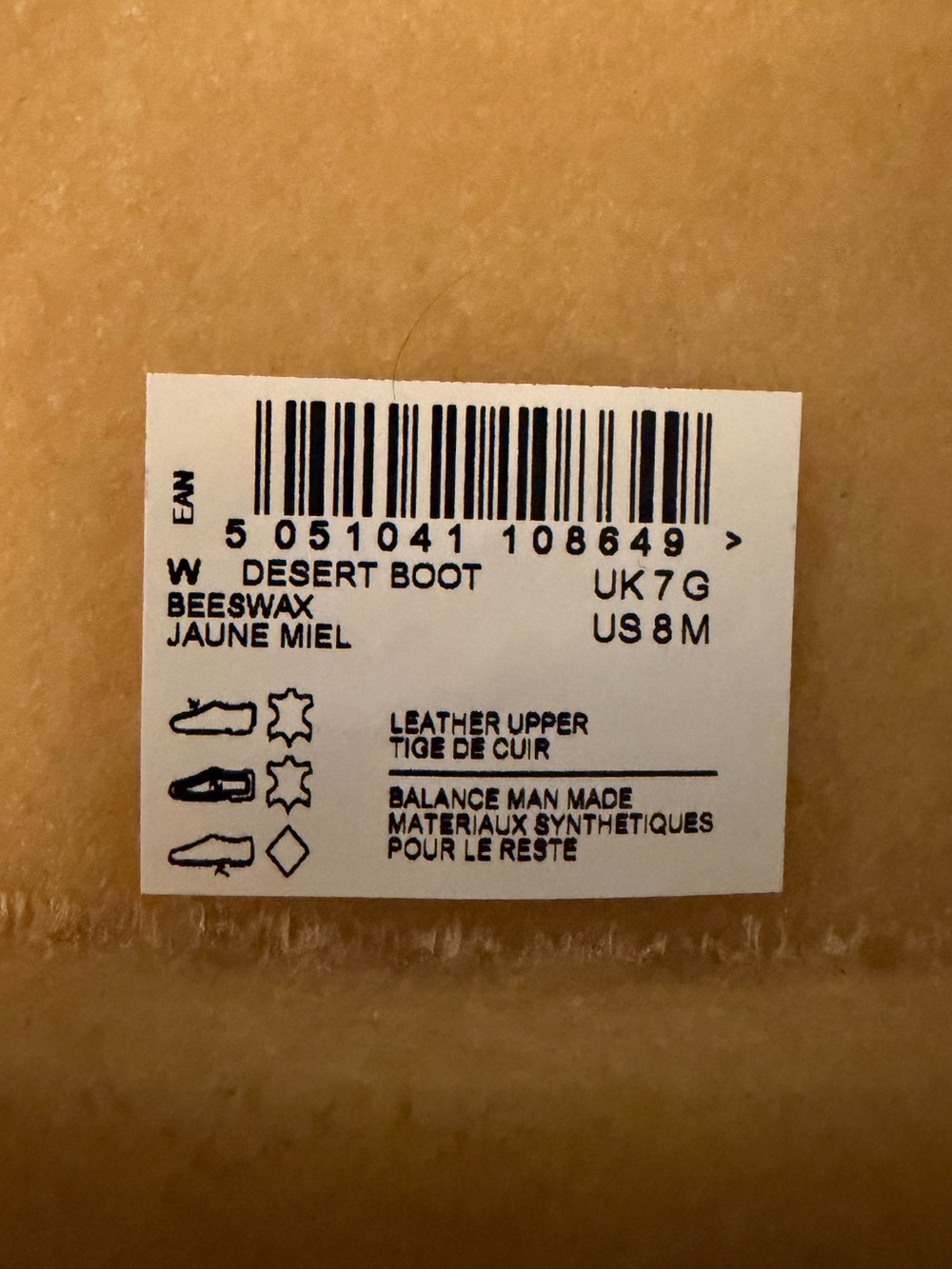 Clarks Originals Desert boots in Beeswax - Picture 7 of 8